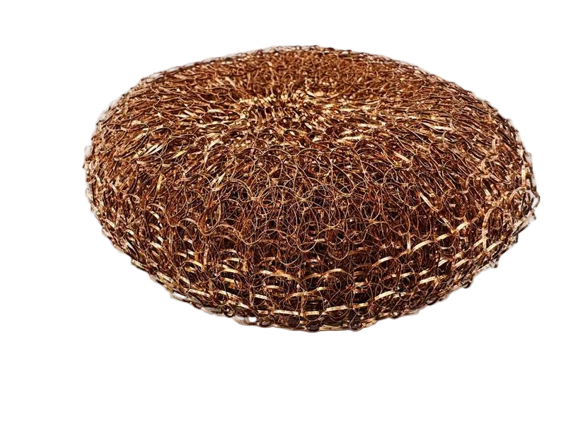 Window copper scouring pad