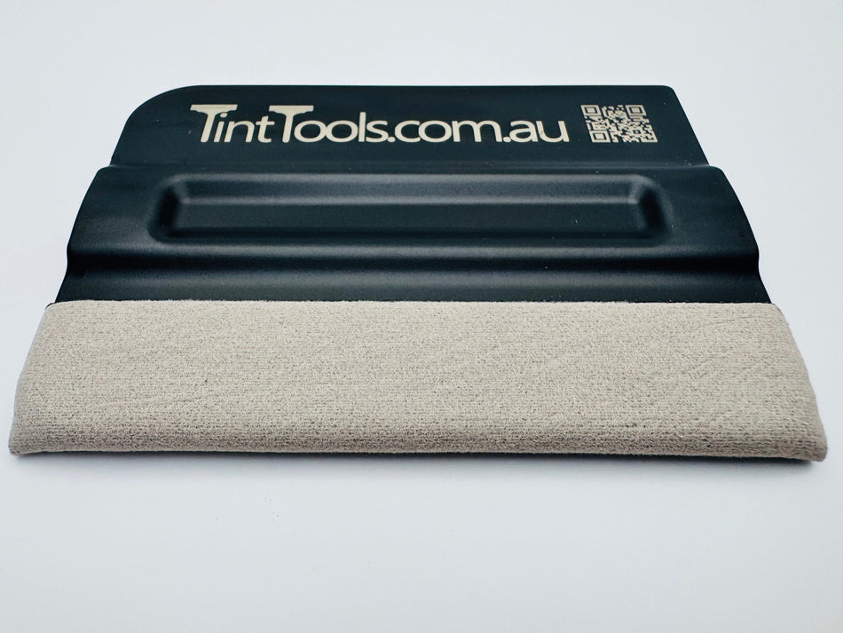 Squeegee Card with 2 layer micro felt card