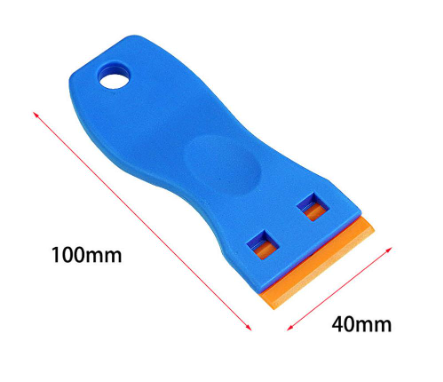 Blue Scraper Blade Plastic