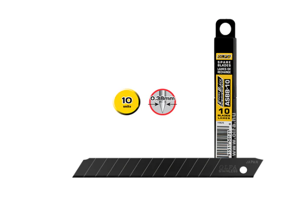 Olfa Ultra sharp blade black – 10 pack – My Store