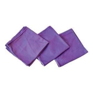 Purple Microfiber Glass Cleaning Cloth