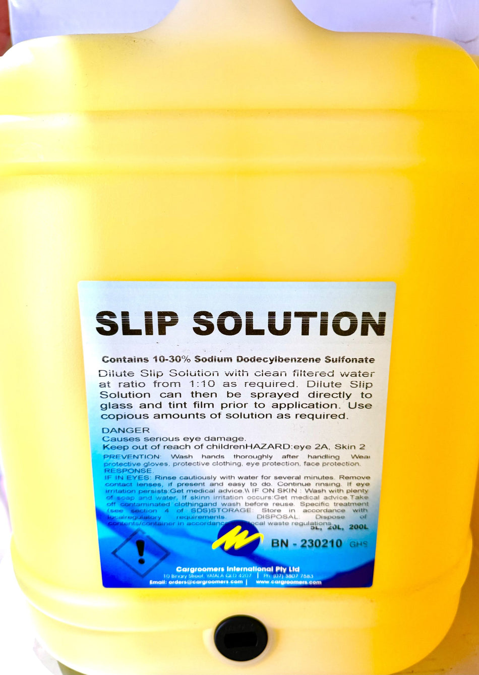 Slip Solution 20L